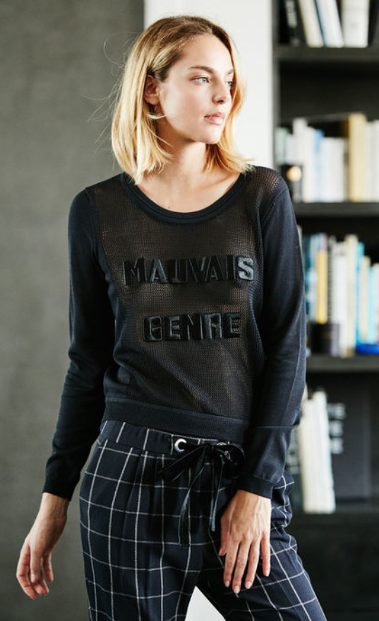 Trouver un sweat à message chic 