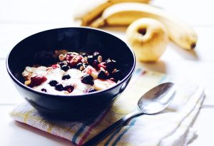 muesli et fruits