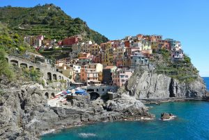 vue des cinq terres en italie